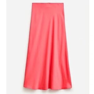 J. Crew Vibrant Pink Maxi Skirt